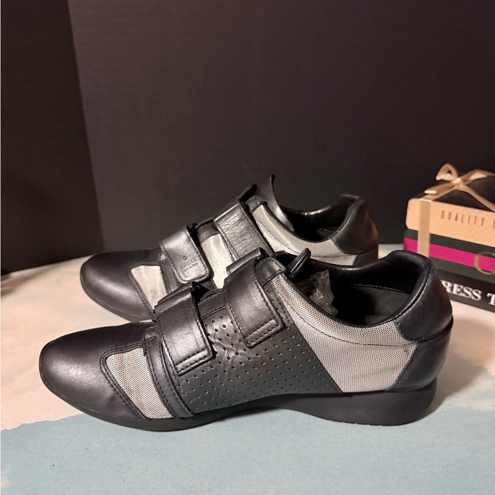 Gucci Black/ silver Sneakers